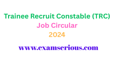 Featured Image-Trainee Recruit Constable (TRC) Job Circular 2024