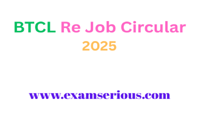 Featured Image-BTCL Re Job Circular 2025