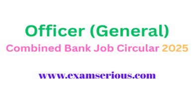 eatured Image - Officer (General) Combined Bank Job Circular 2025