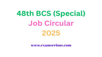 Featured Image-48th BCS (Special) Job Circular 2025
