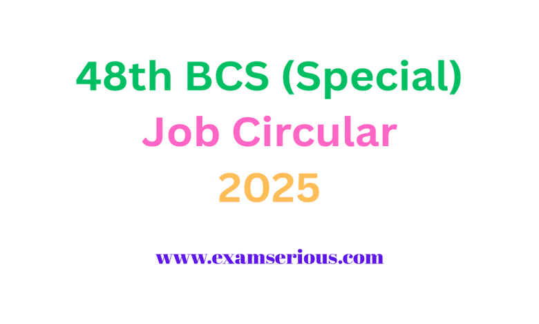Featured Image-48th BCS (Special) Job Circular 2025