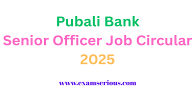Featured Image-Pubali Bank Senior Officer Job Circular 2025