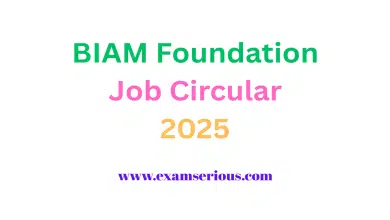 Featured Image-BIAM Foundation Job Circular 2025