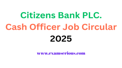 Featured Image-Citizens Bank Cash Officer Job Circular 2025