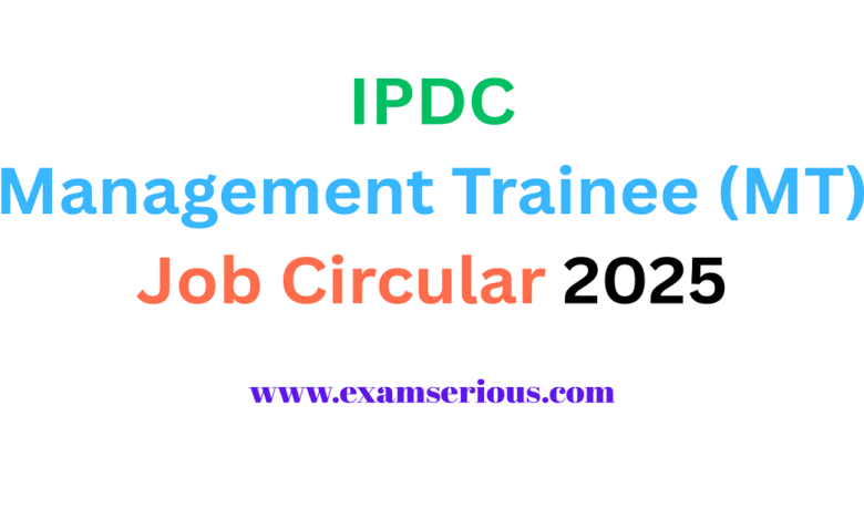 Featured Image-IPDC Management Trainee (MT) Job Circular 2025