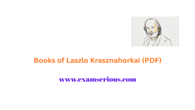Featured Image-Books of Laszlo Krasznahorkai (PDF)